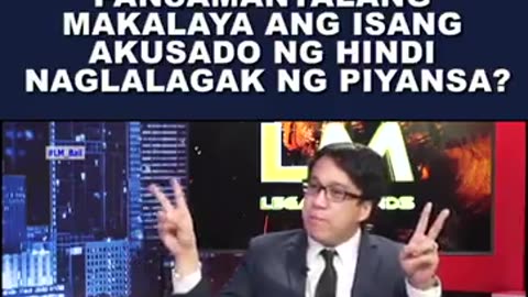 PWEDE BANG PANSAMANTALANG MAKALAYA ANG ISANG AKUSADO NG HINDI NAGLALAGAK NG PIYANSA.