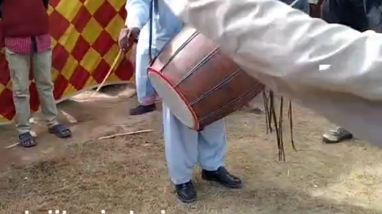 Punjabi dance in village