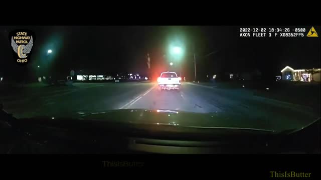 Ohio State Highway Patrol release dash and body cam of a drunk driver being arrested