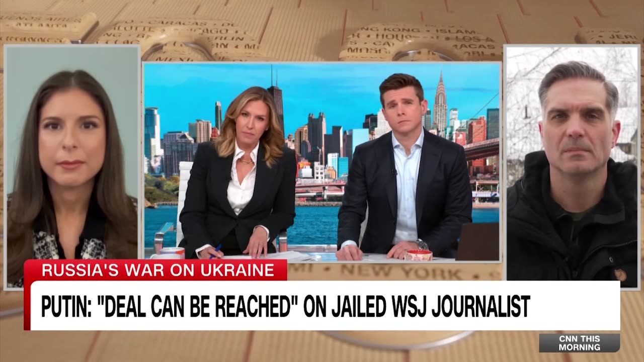 Tucker Carlson ask put in release America journalist jailed in Russia in Russia