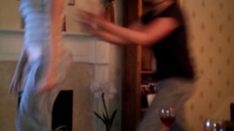 Dancing the night away.