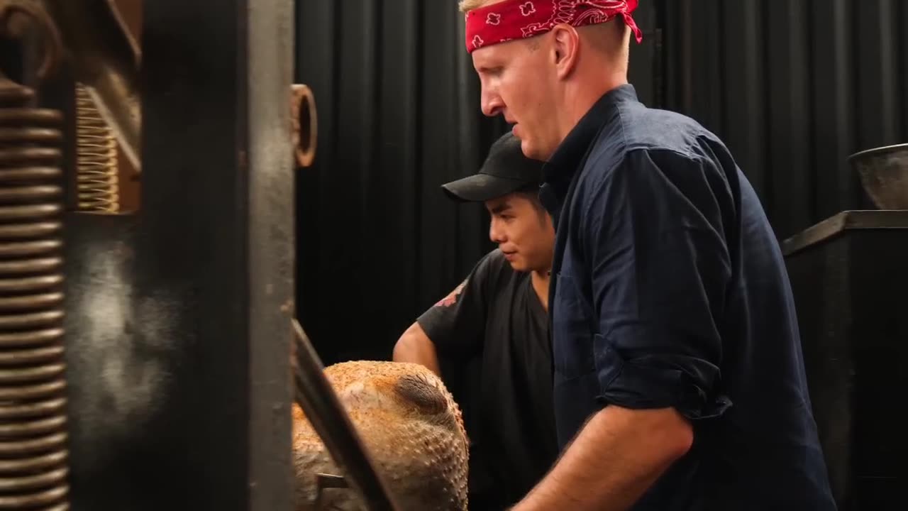 Epic Roast Challenge: Cooking the World's Largest Bird