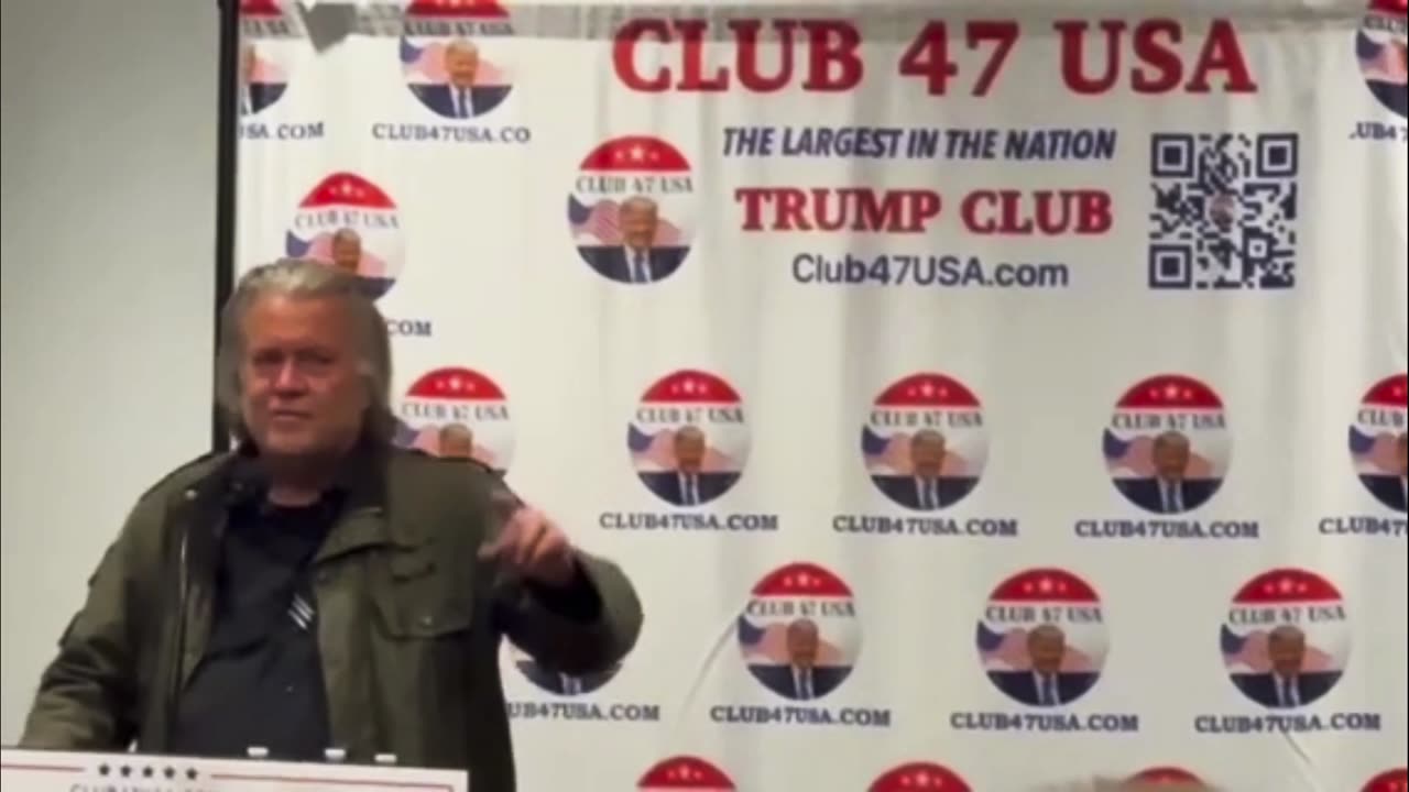 Steve Bannon visits Club 47 USA