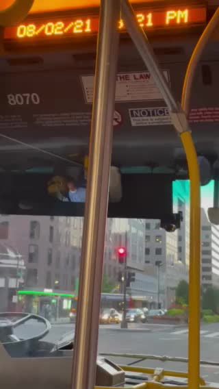 Metro Bus ride 08/02/2021