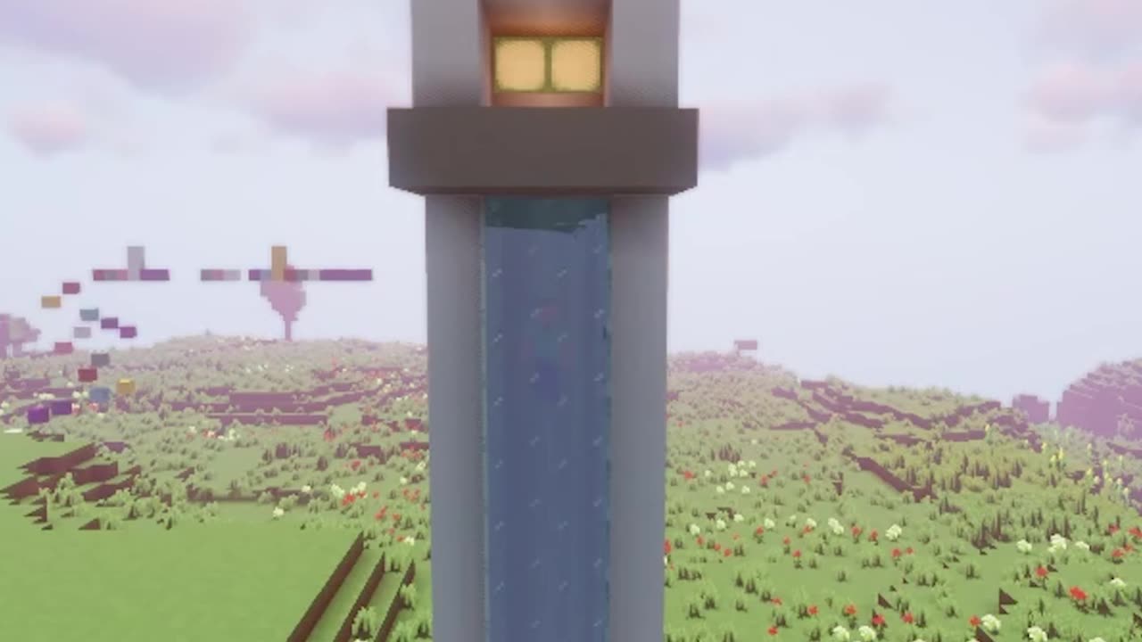 How to Build a QUICK and EASY Minecraft Elevator!