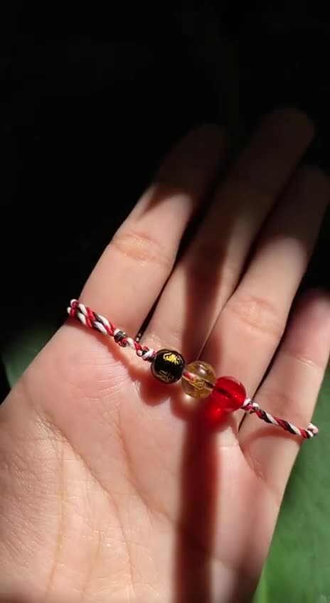 Leadership with Unique Beaded Philosophy, Authentic Cakradayu Tridatu Crystal Bracelet