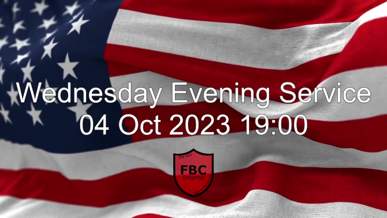 Wednesday Evening Service 20231004