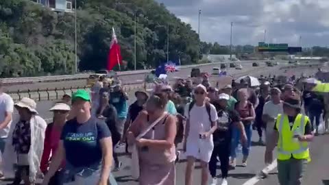Canberra protest march 26/02/22