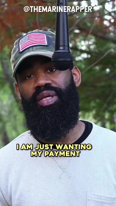 Marine rapper puts his own spin on 'Rich men north of Richmond'.