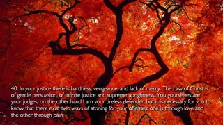 Religion & Justice... Jesus Christ elucidates ❤️ The Third Testament Chapter 49