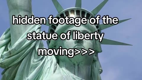 Hidden picture of satatue of liberty moving