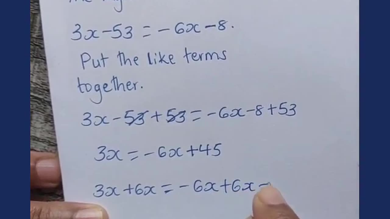 Solve for X. watch more videos here.