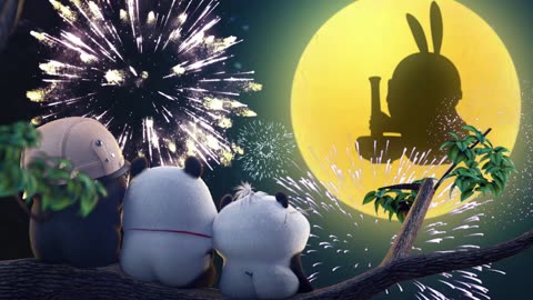 [Bamboo Panda❤️] Happy Chinese New Year 2023 ❤️ | Short Animation | Funny #shorts #pandas #animation