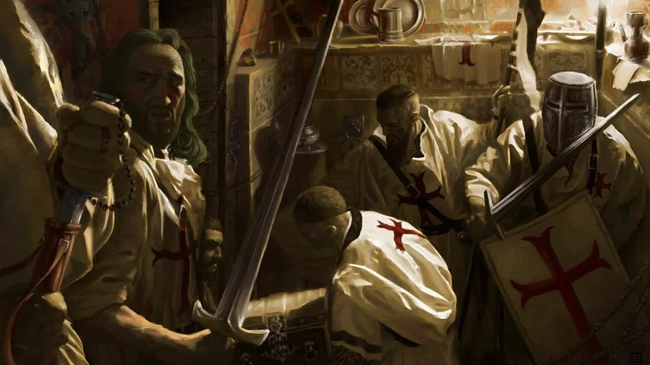 Medieval Army Journey to Battle