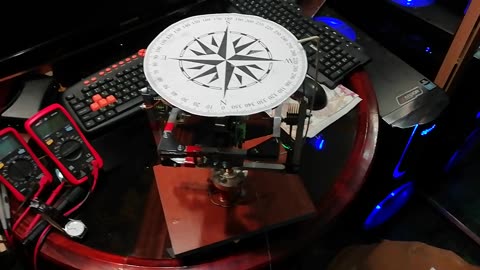 GYROCOMPASS = FLAT EARTH STATIONARY - Vitaly Bakhnin