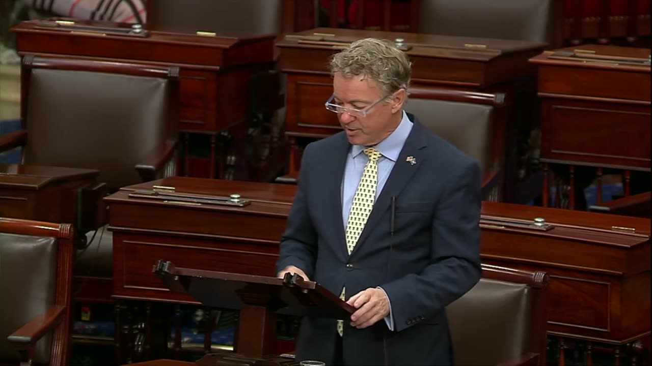 Dr. Rand Paul Urges U.S. Senate to Audit the Fed - November 1, 2023