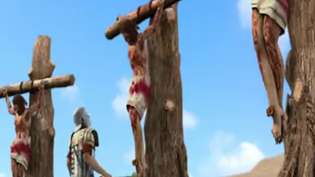 The crucifixion of Jesus Christ