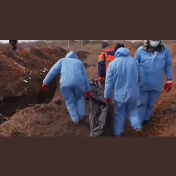 Ukraine Russia Mass Grave