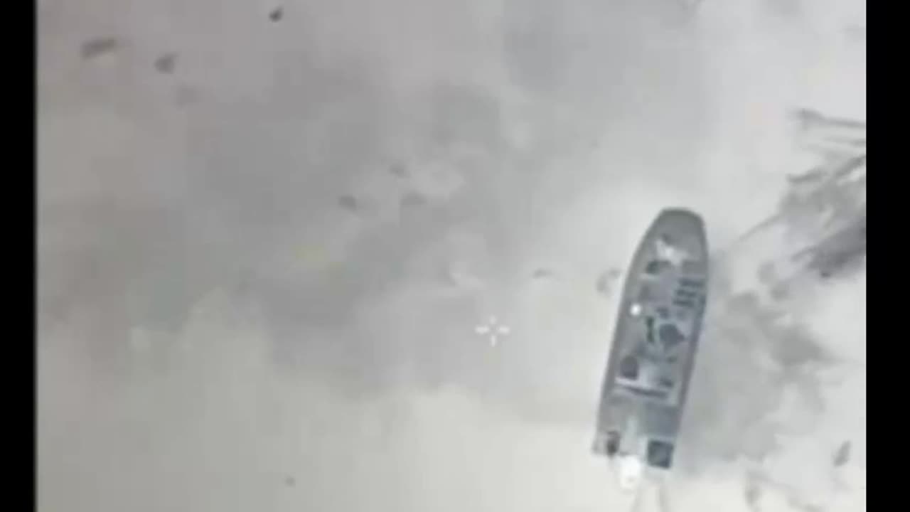 Destruction of marine AFU watercraft on the Dnieper.
