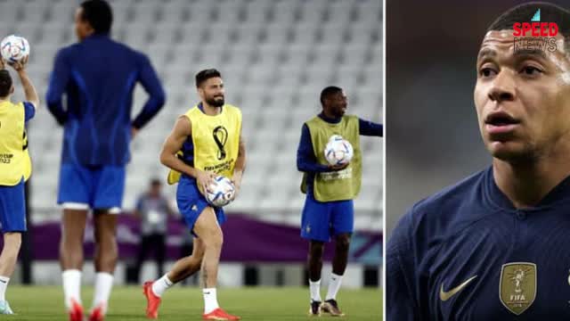 Kylian Mbappe MISSES France training session just days before huge World Cup quarter-final