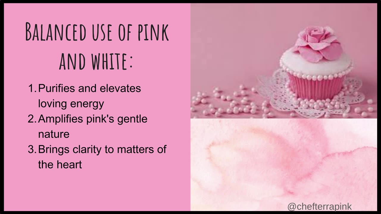 The Magickal Properties of Pink: Interactions with Black and White