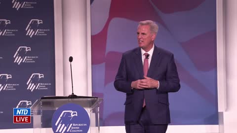 Kevin McCarthy Addresses Republican Jewish Coalition in Las Vegas
