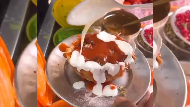 Indian food recipes how to make katori chaat 😮😍