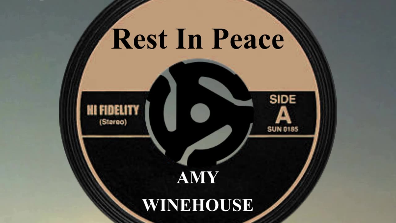 R.I.P. AMY WINEHOUSE