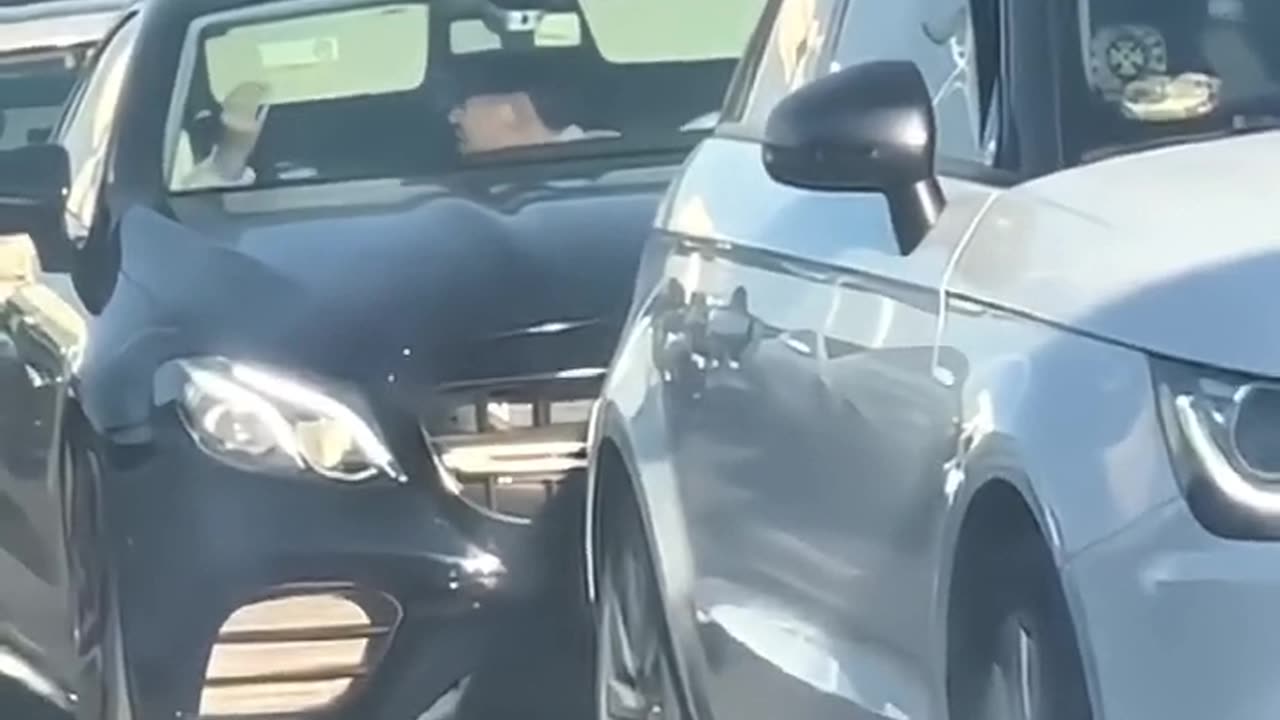 What are they doing in the car?