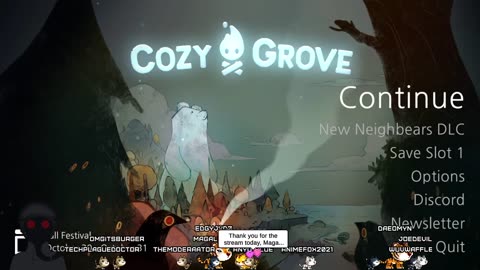 Cozy Grove(Day 8)