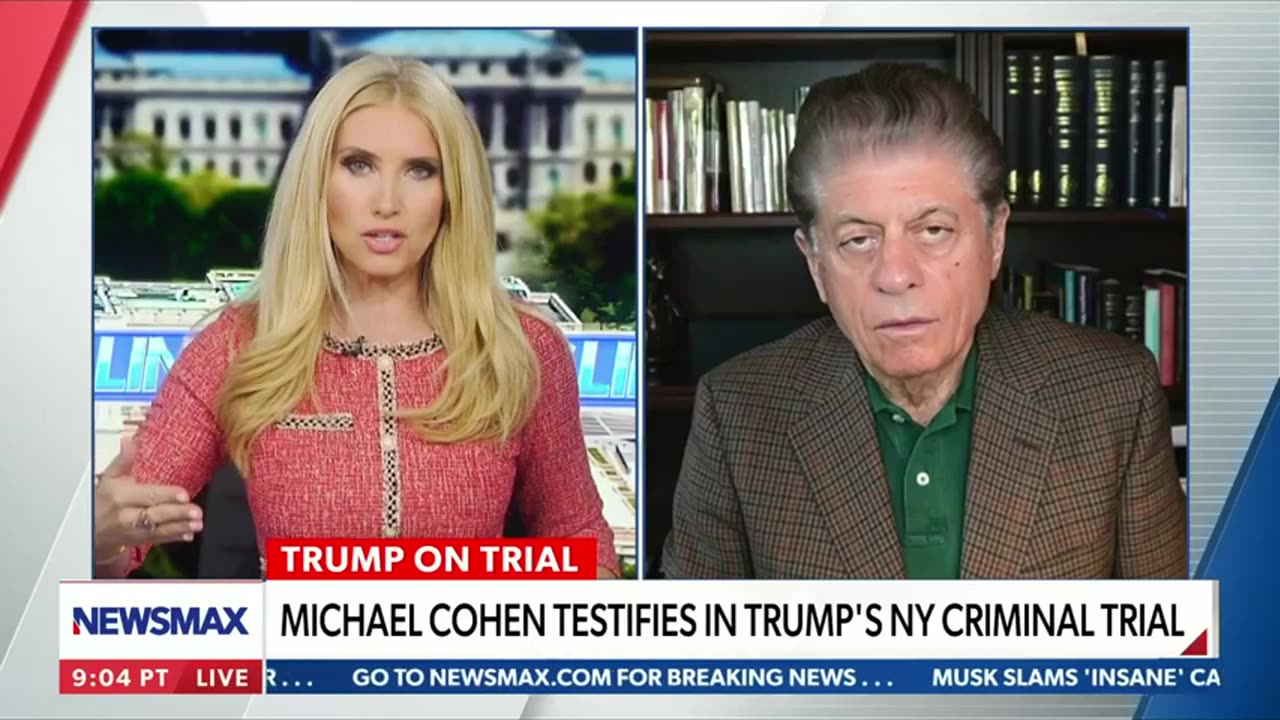 Cohen will say what the government wants him to about Trump Judge Andrew Napolitano Newsline.mp4