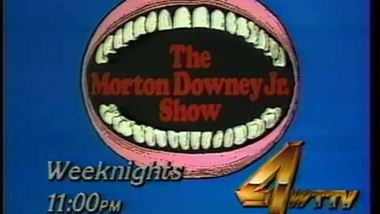 August 10, 1988 - 'Morton Downey Jr. Show' Promo