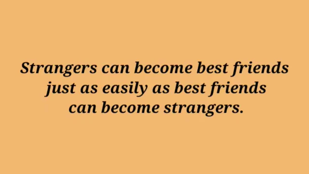 Friendship Facts
