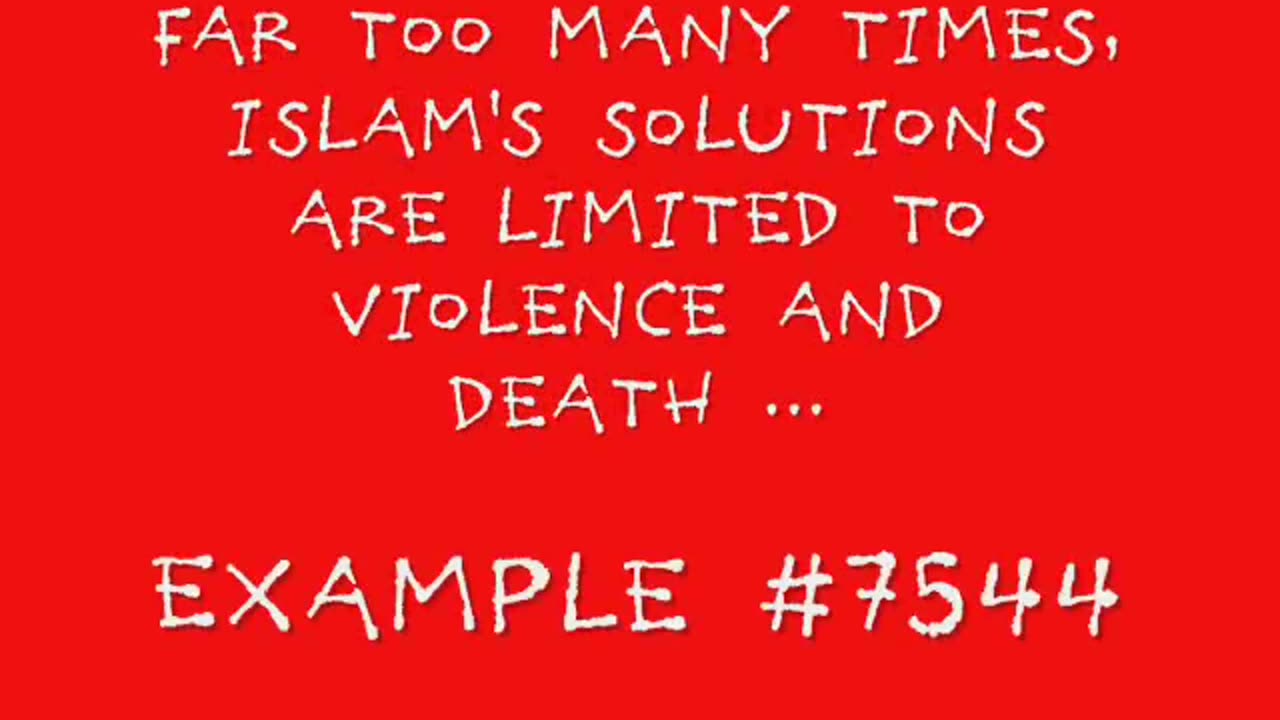 Muslim says homosexuals should be killed