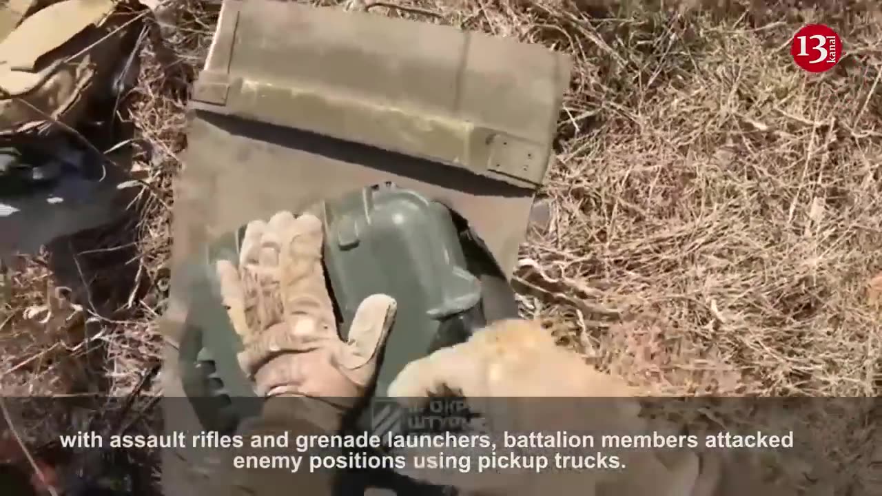 Close combat between fighters of 3rd assault brigade and Russians in Bakhmut