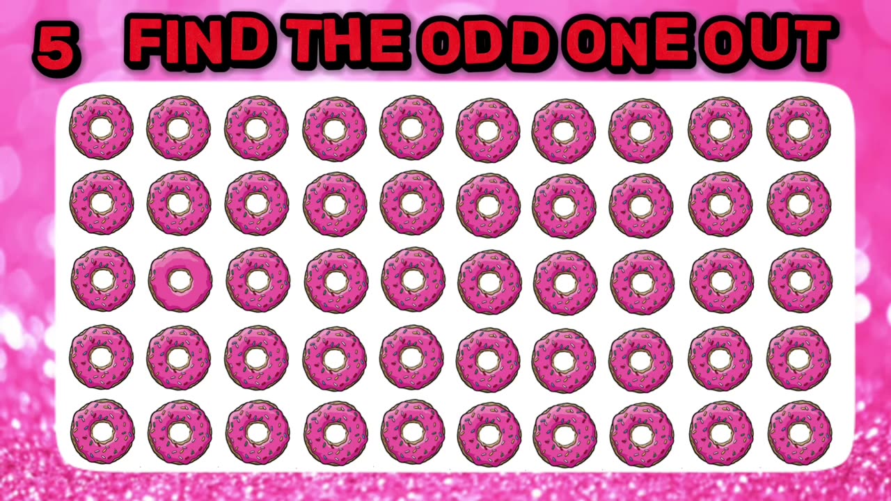 Find the odd emoji out | spot the difference