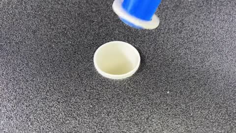 Styrofoam + baking soda and super glue! amazing idea to connect pvc pipes of different sizes