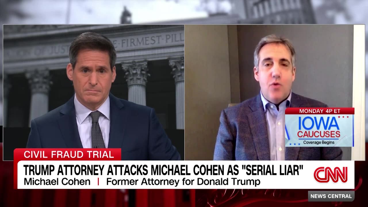 Trump called out Michael Cohen outside courtroom. Hear his response