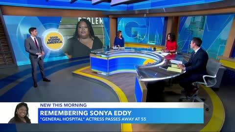 ‘General Hospital’ actress Sonya Eddy dies at 55 l GMA