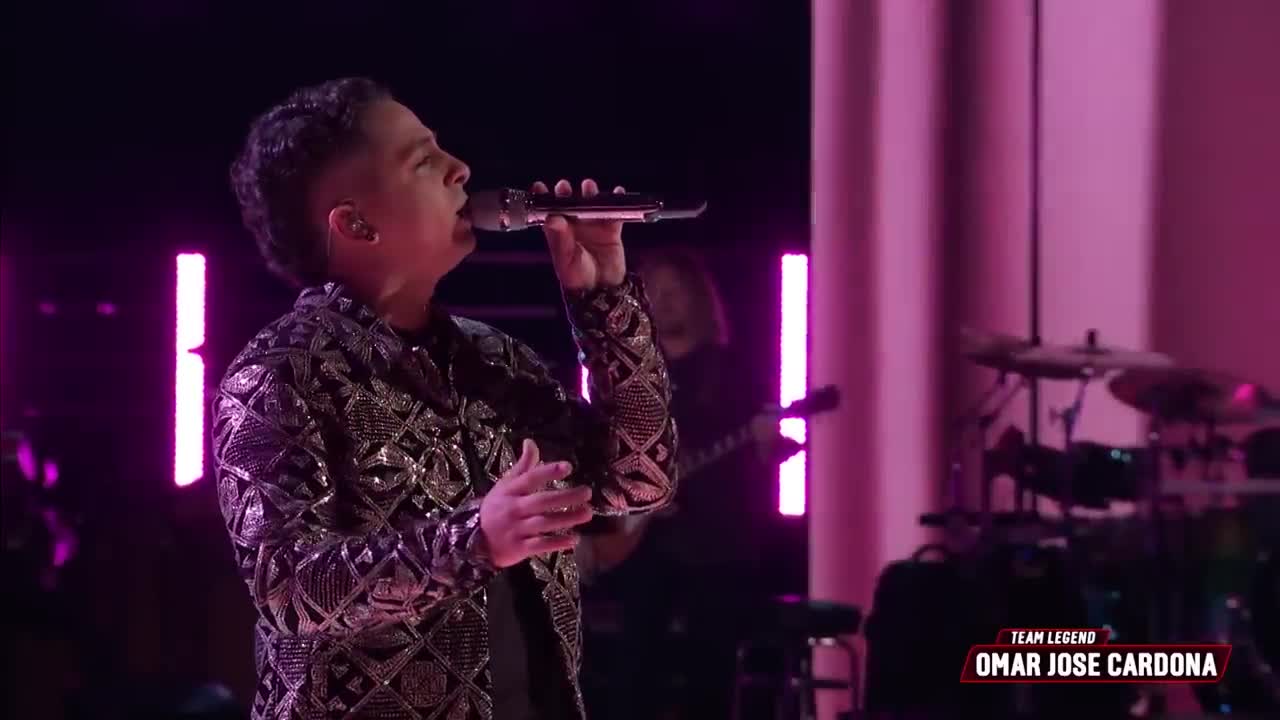 Omar Jose Cardona's Last Chance Performance of Lady Gaga's 'Yo_ and I' - NBC's The Voice 2022