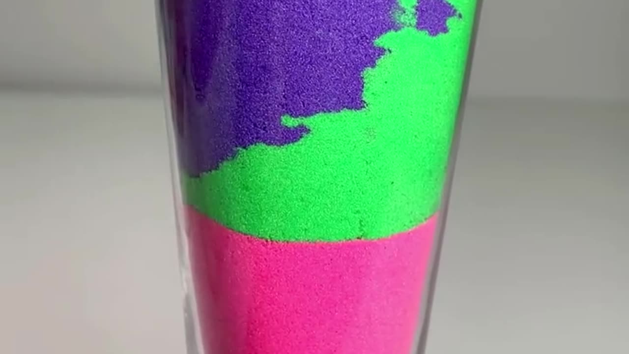 Very Satisfying and Relaxing Kinetic Sand ASMR, drop and squish