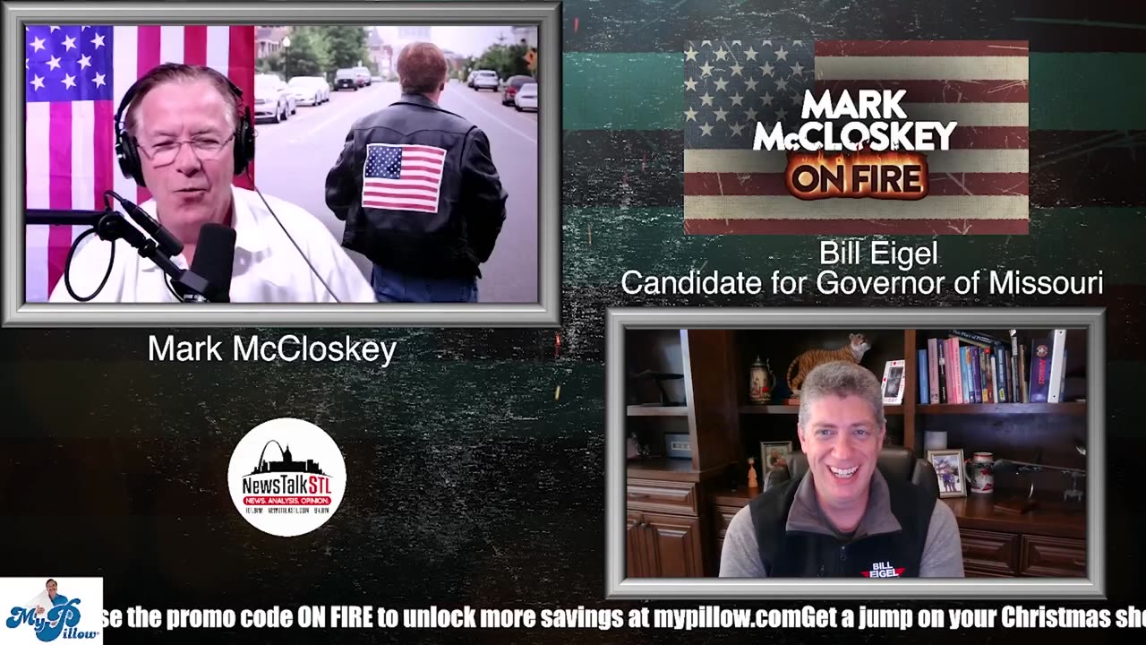 Mark McCloskey On Fire - Cyndia Haggard - Bill Eigel