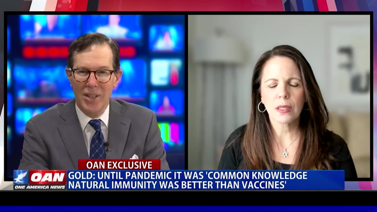 Dr Simone Gold: Before CV19 it was common knowledge NATURAL IMMUNITY was better than vaccines