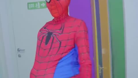 Barbie girl kawaii and superhero! Funny moments ! #trending #funny #barbie #spiderman