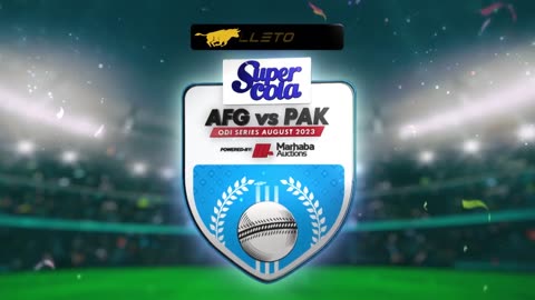 Pak vs Afghan 2nd Odi