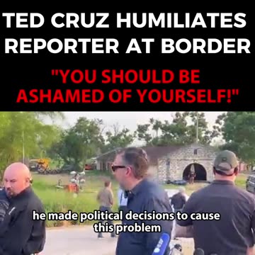 Ted Cruz Speaking the Truth about the Border Situation!