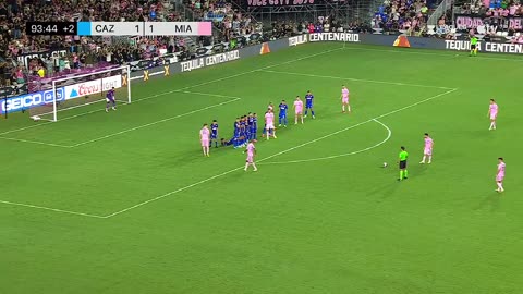 Lionel Messi's Inter Miami Debut!