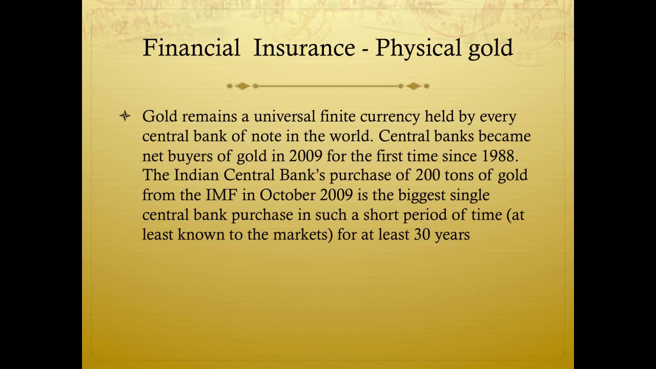 Gold History Explained