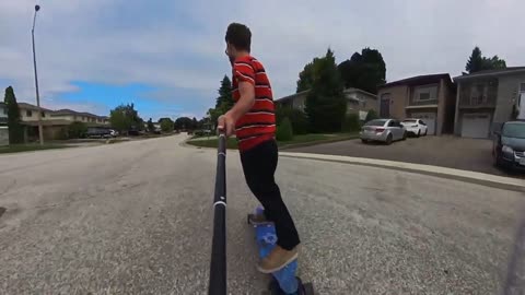 Meepo V3 Electric Longboard Captured With Insta360 X3