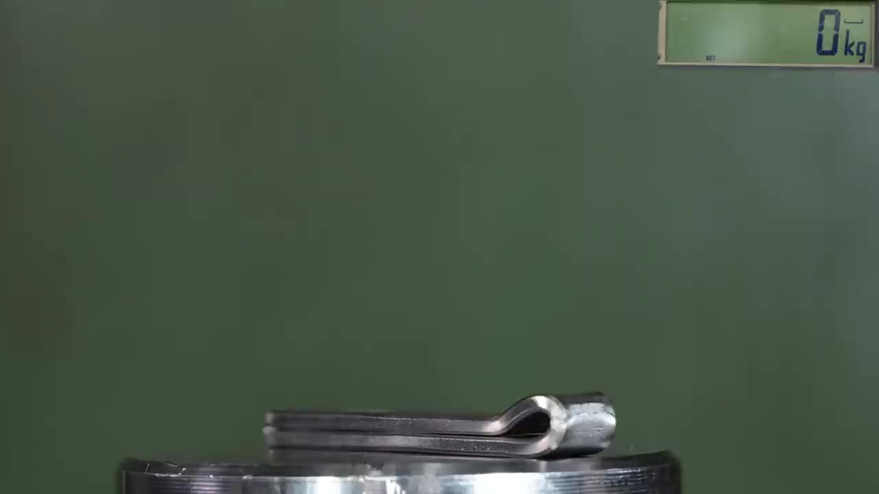 How Strong Is Tungsten Ring? Hydraulic Press Test!-11